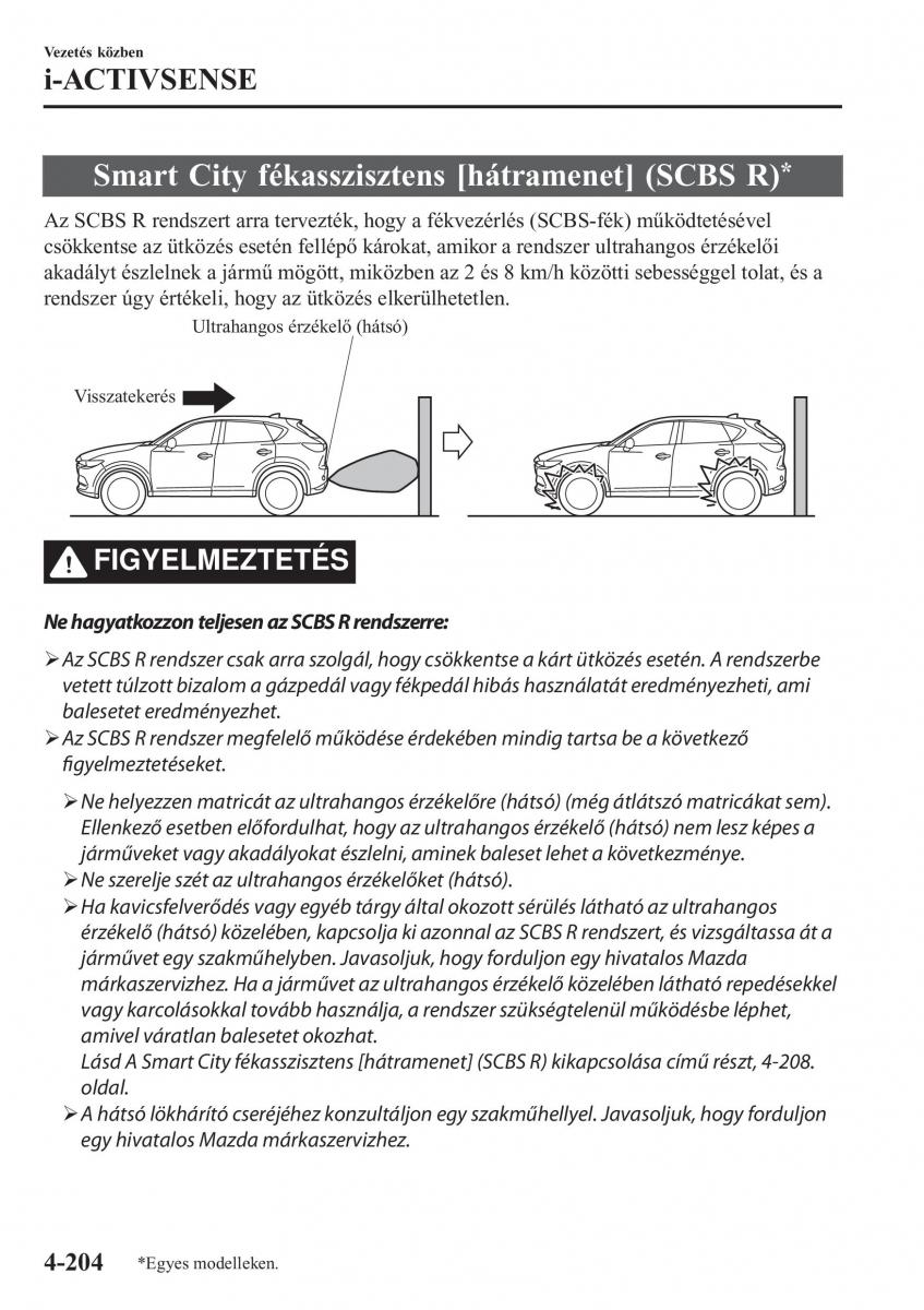 Mazda CX 5 II 2 Kezelesi utmutato / page 368