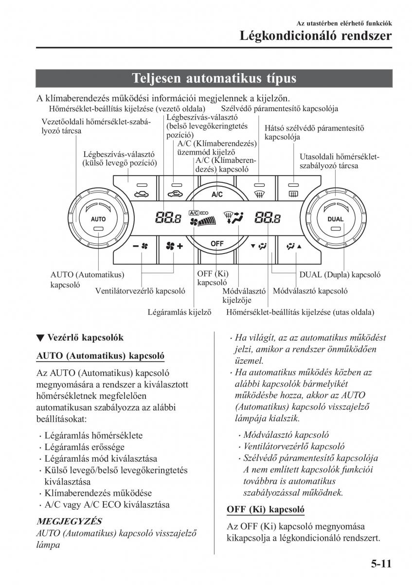 Mazda CX 5 II 2 Kezelesi utmutato / page 429