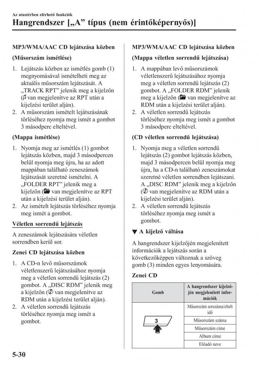 Mazda CX 5 II 2 Kezelesi utmutato / page 448