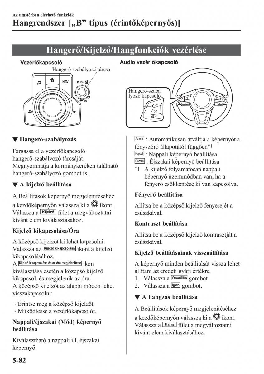 Mazda CX 5 II 2 Kezelesi utmutato / page 500