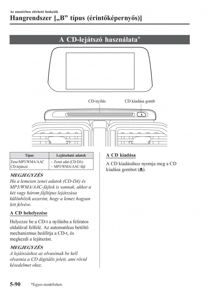 Mazda CX 5 II 2 Kezelesi utmutato / page 508