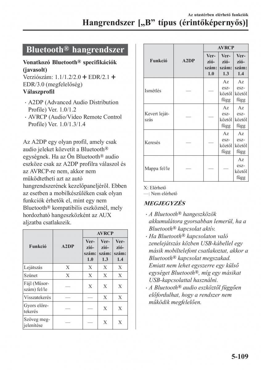 Mazda CX 5 II 2 Kezelesi utmutato / page 527