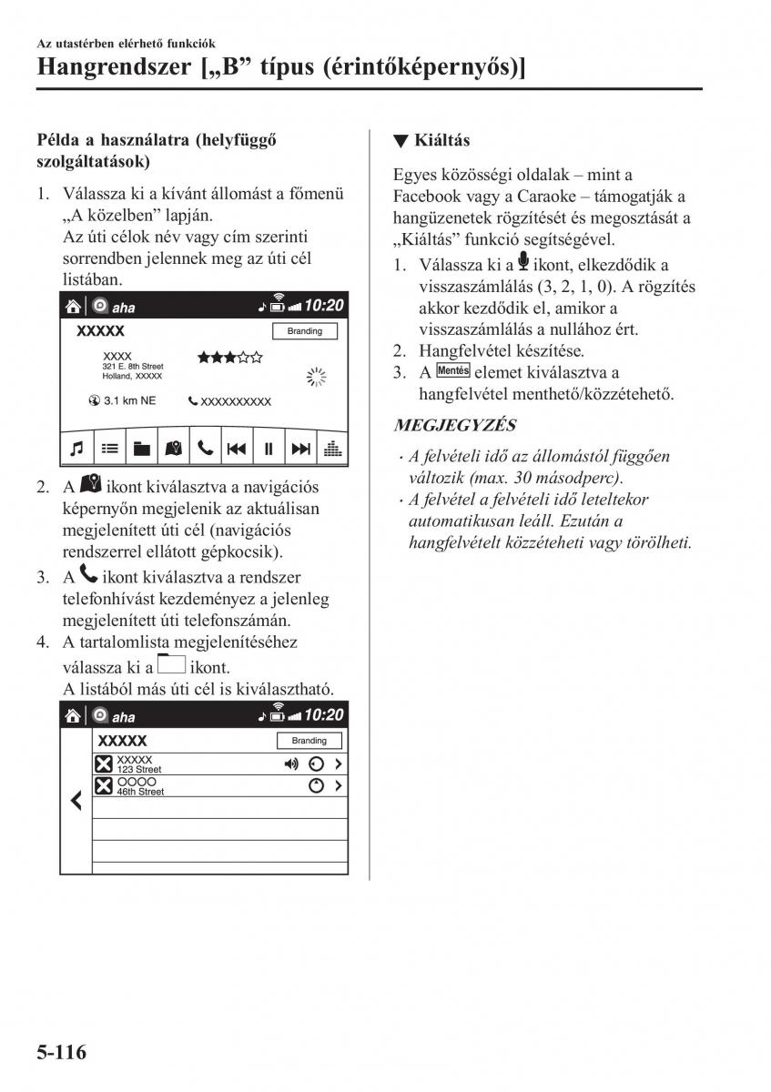 Mazda CX 5 II 2 Kezelesi utmutato / page 534