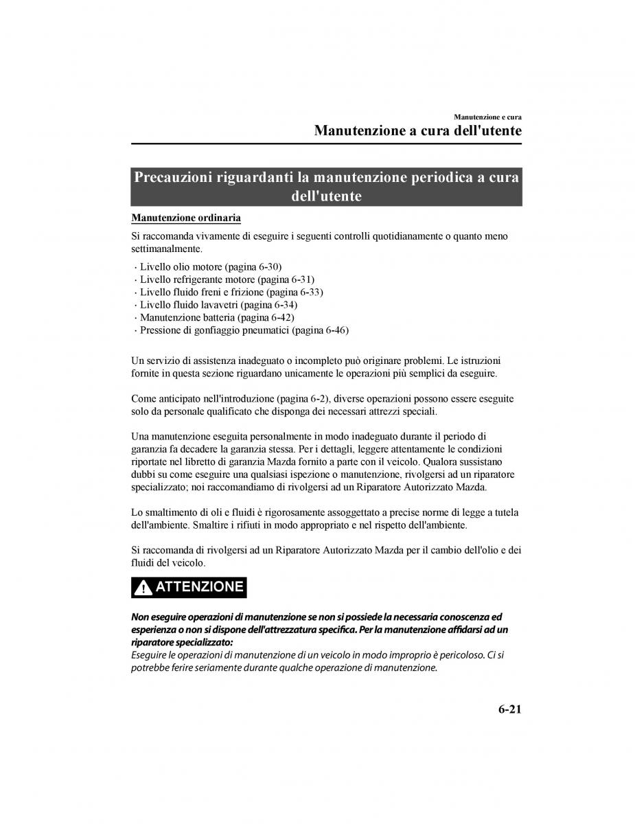 Mazda CX 5 II 2 manuale del proprietario / page 628