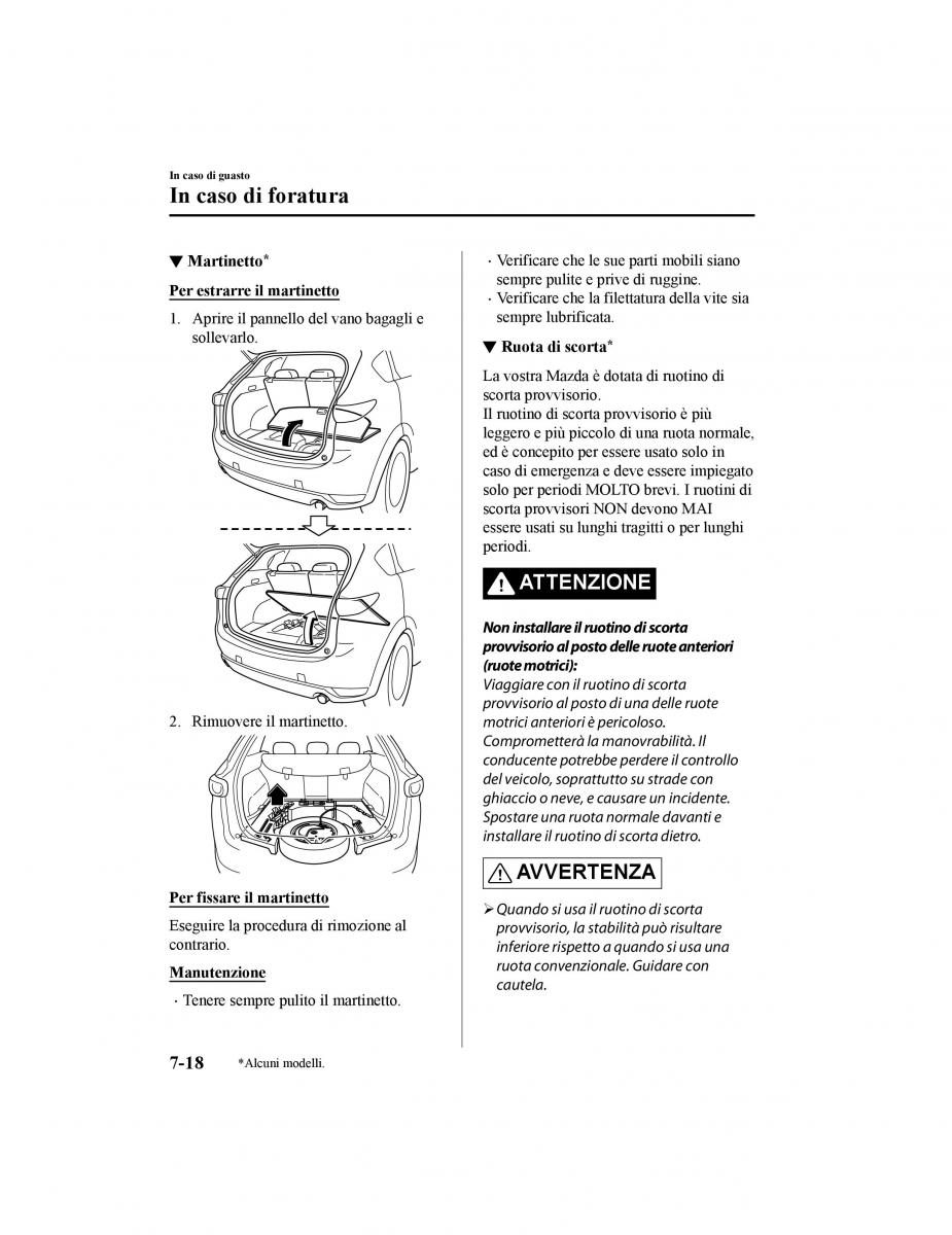 Mazda CX 5 II 2 manuale del proprietario / page 699