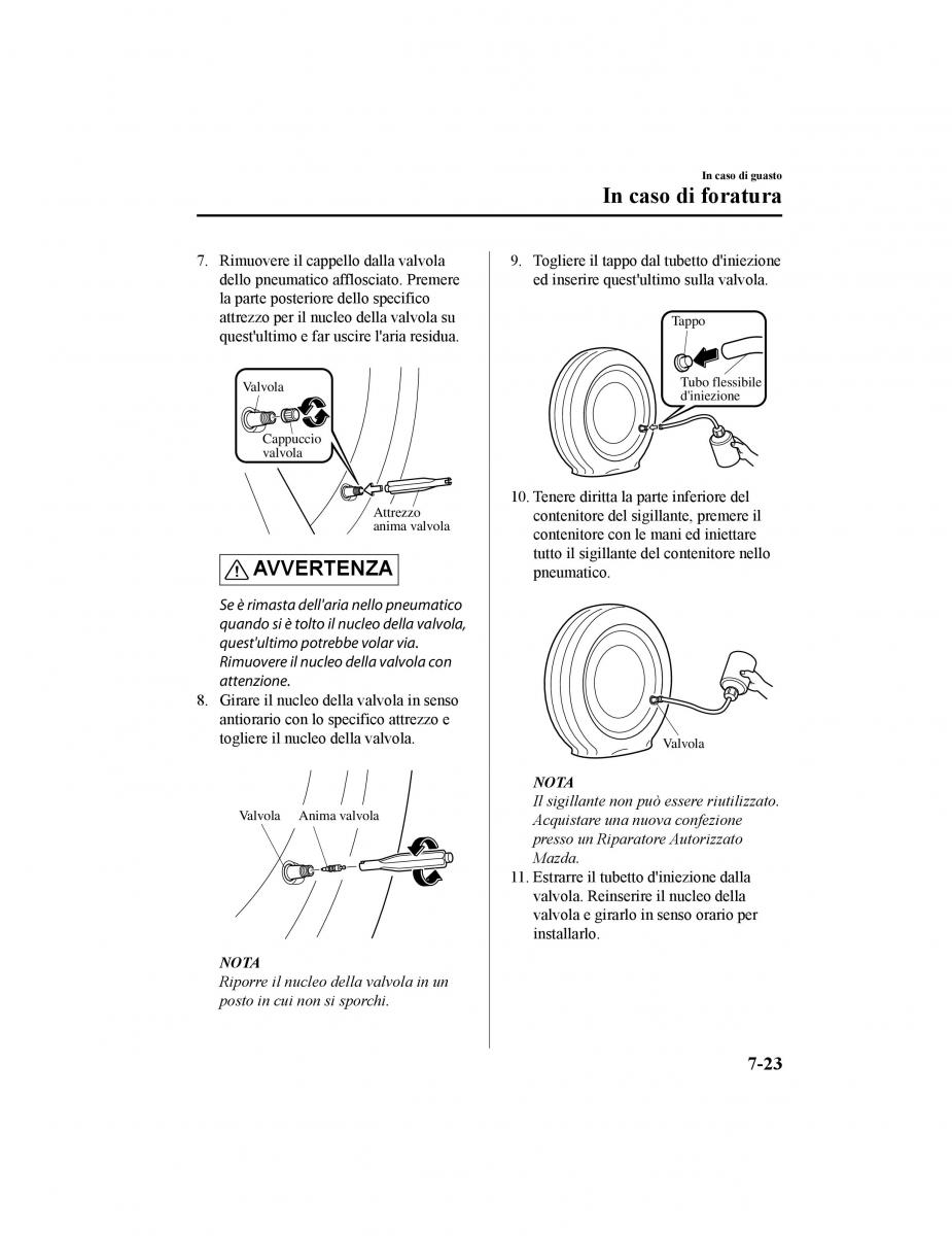 Mazda CX 5 II 2 manuale del proprietario / page 704