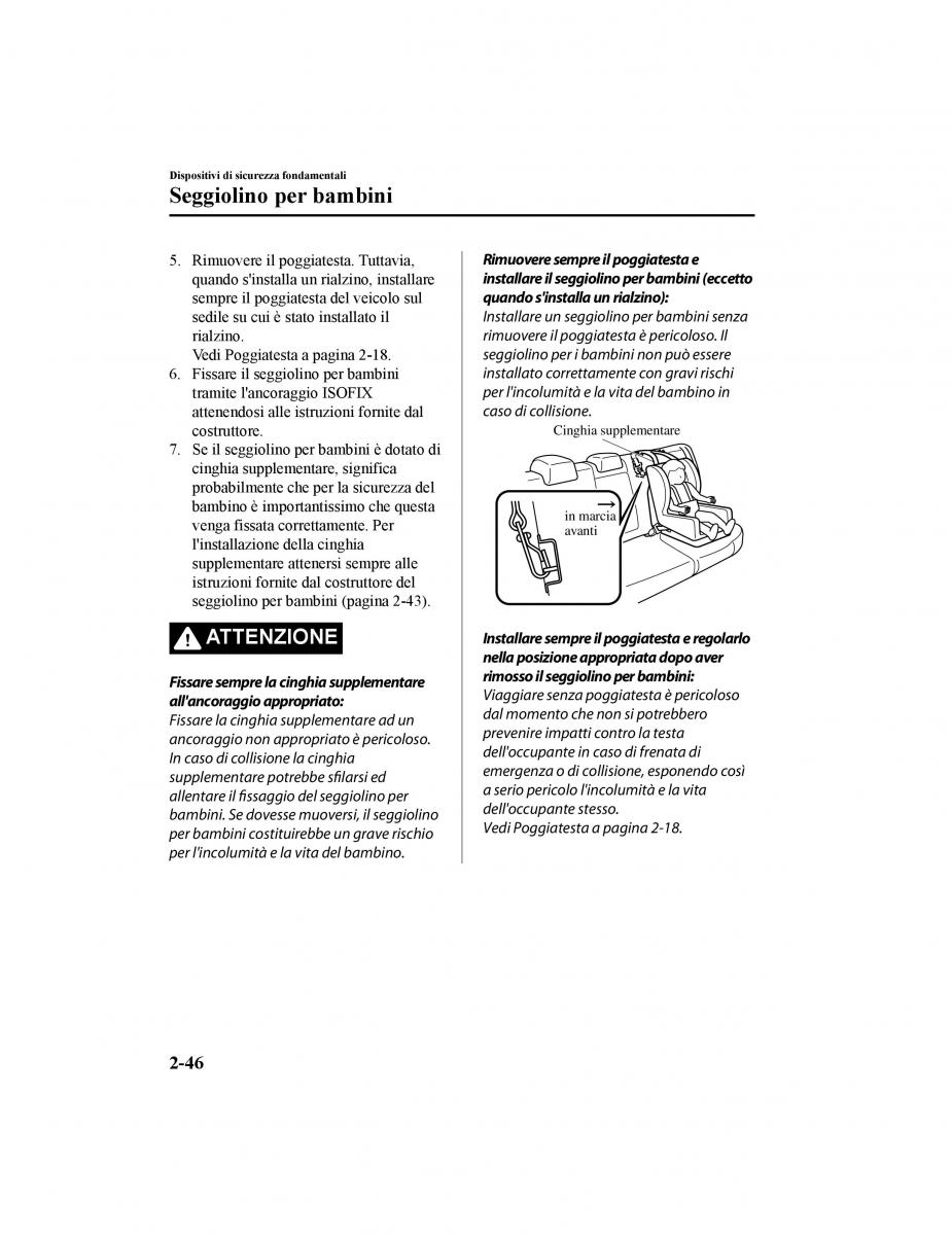 Mazda CX 5 II 2 manuale del proprietario / page 71