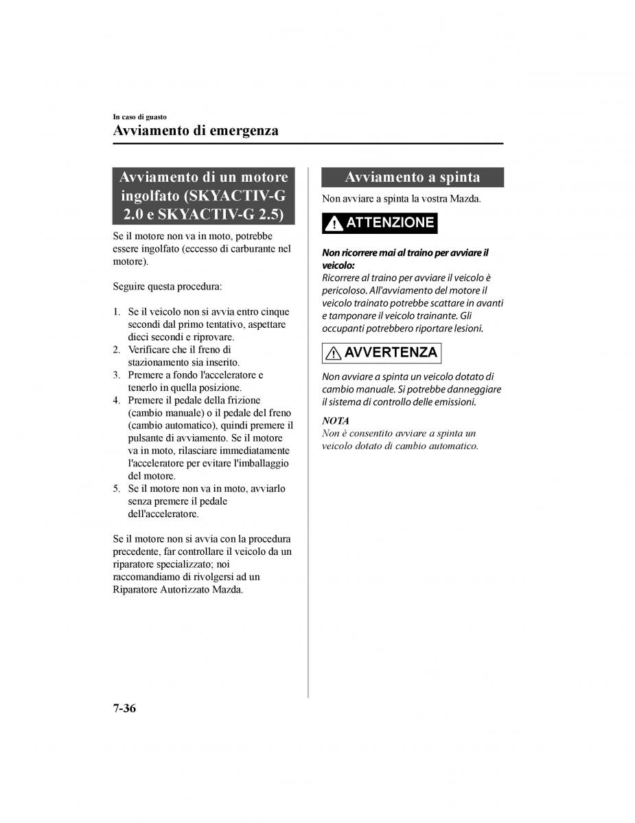 Mazda CX 5 II 2 manuale del proprietario / page 717