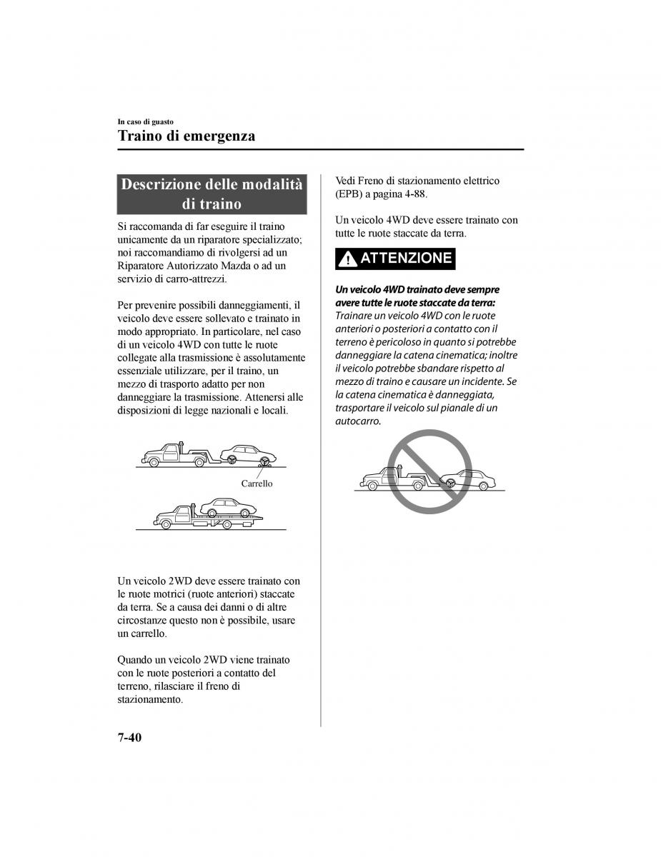 Mazda CX 5 II 2 manuale del proprietario / page 721