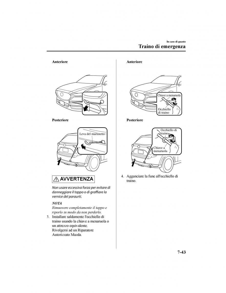 Mazda CX 5 II 2 manuale del proprietario / page 724