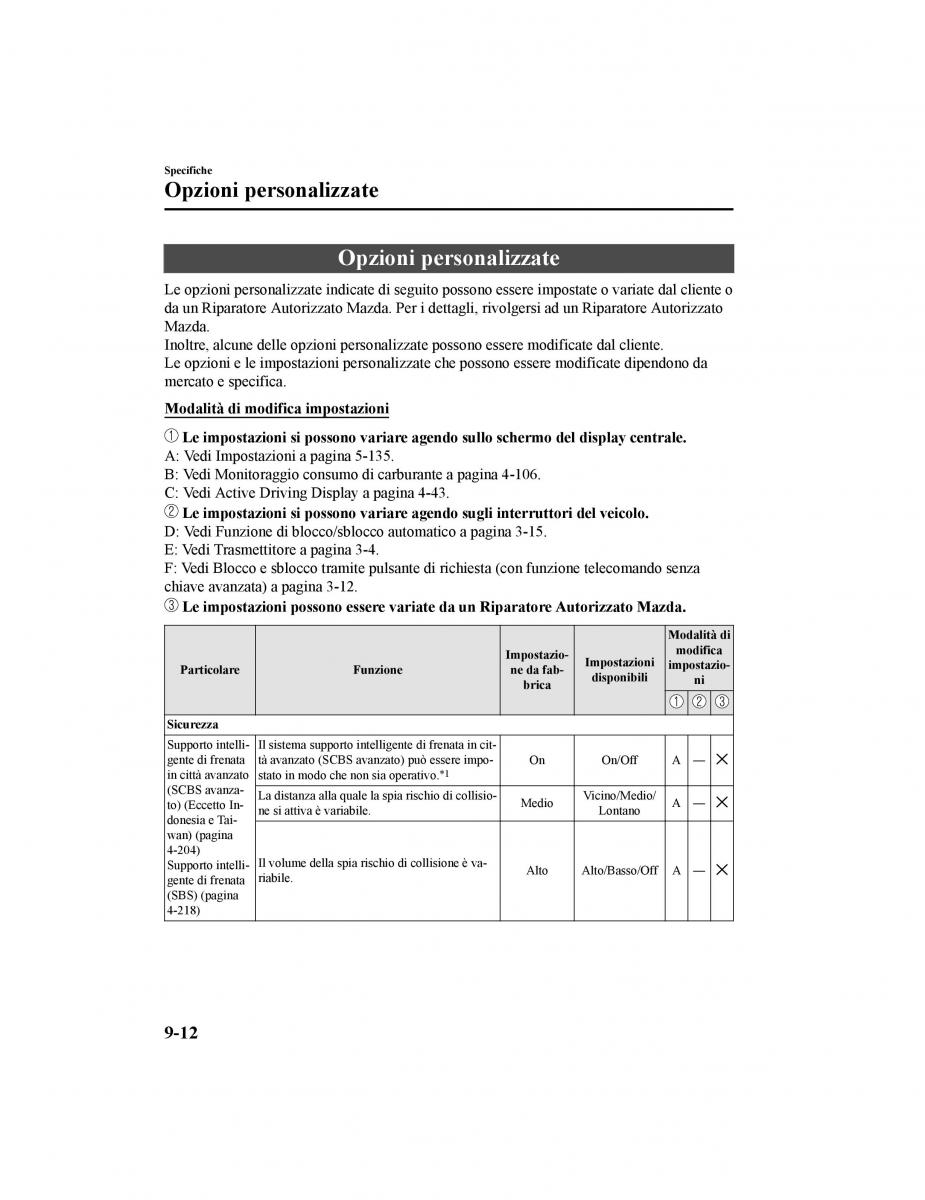 Mazda CX 5 II 2 manuale del proprietario / page 823