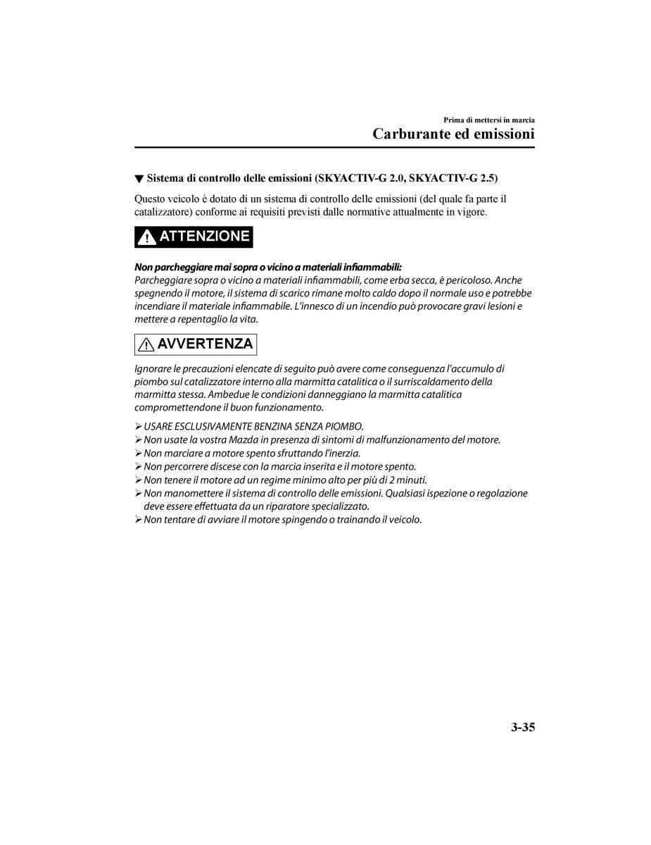 Mazda CX 5 II 2 manuale del proprietario / page 132