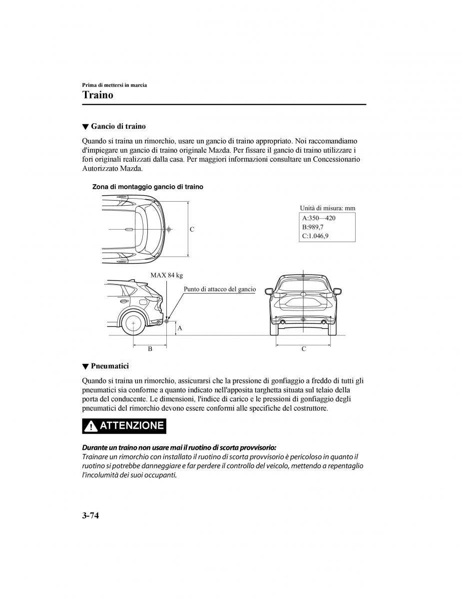 Mazda CX 5 II 2 manuale del proprietario / page 171