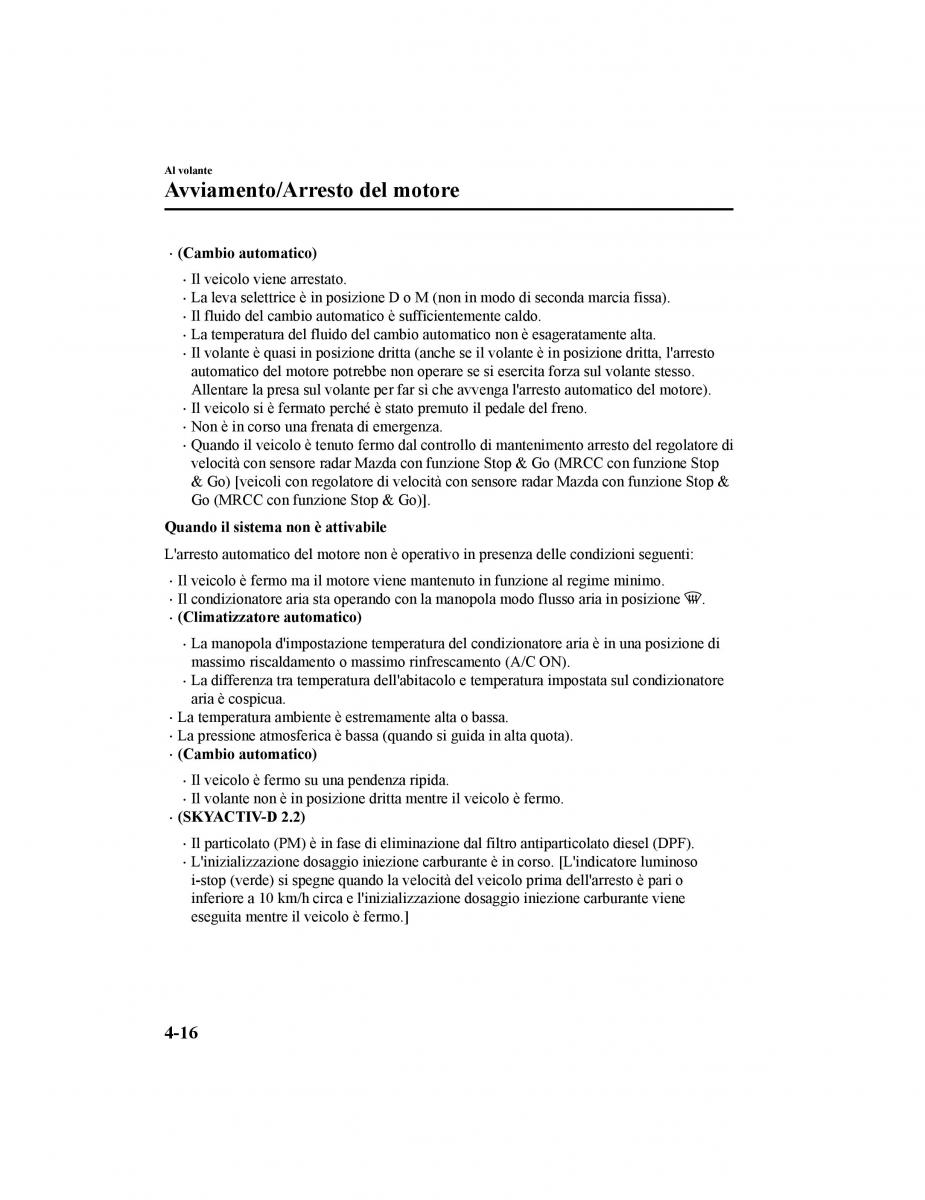 Mazda CX 5 II 2 manuale del proprietario / page 191