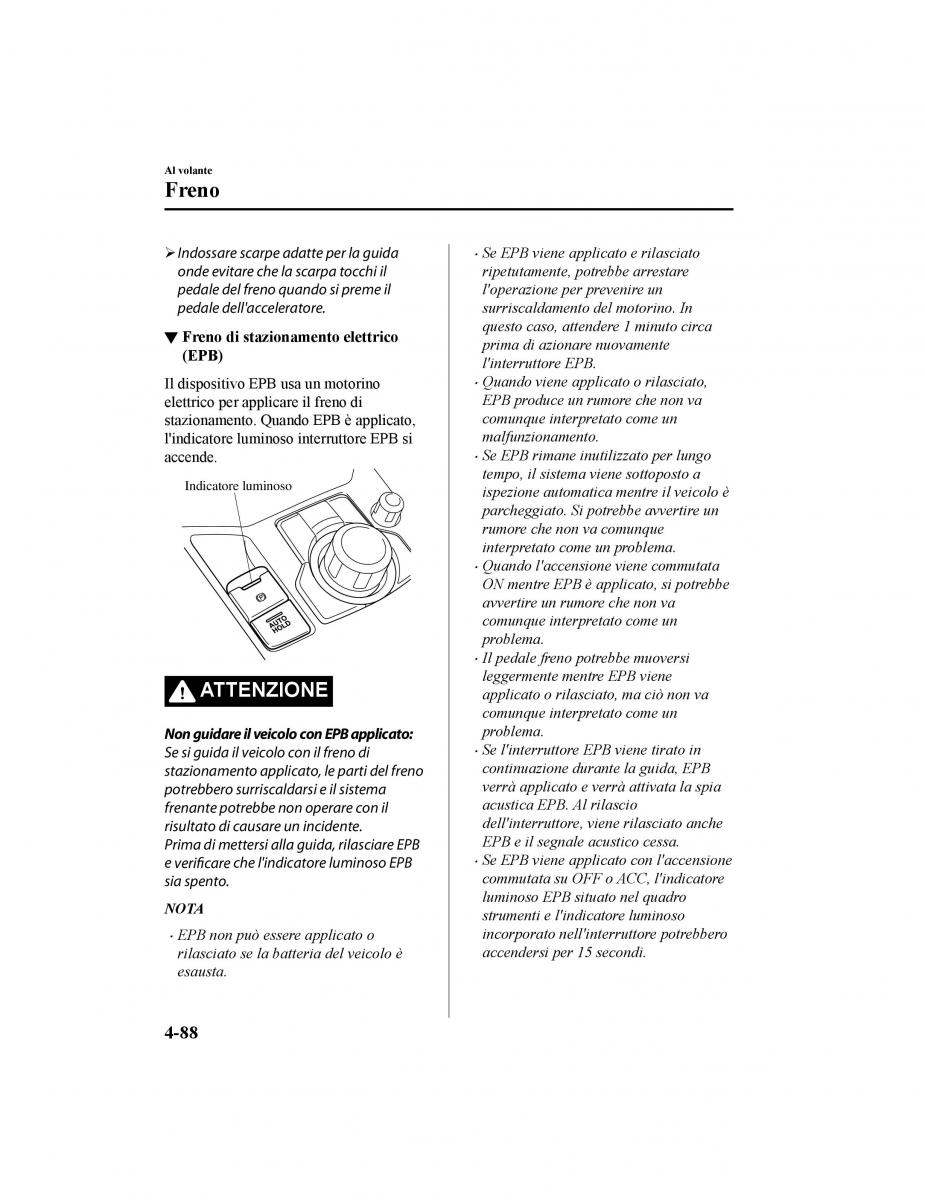 Mazda CX 5 II 2 manuale del proprietario / page 263