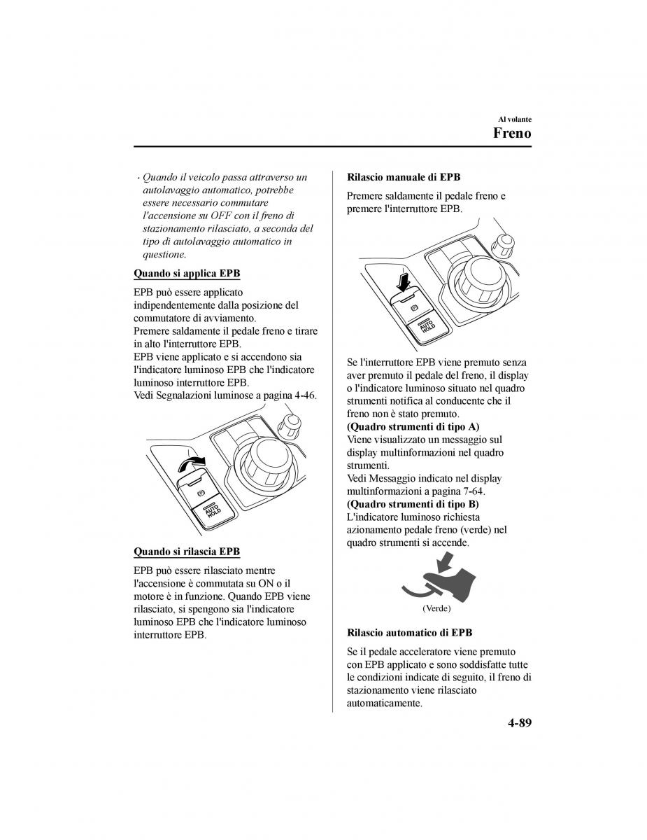 Mazda CX 5 II 2 manuale del proprietario / page 264