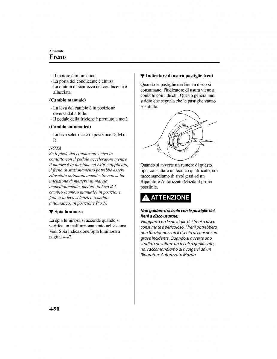 Mazda CX 5 II 2 manuale del proprietario / page 265