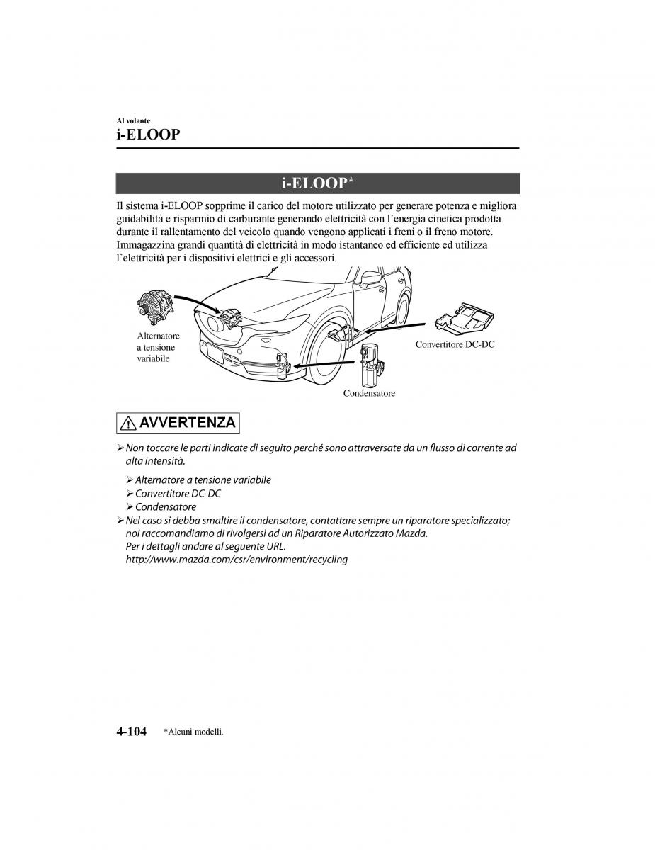 Mazda CX 5 II 2 manuale del proprietario / page 279