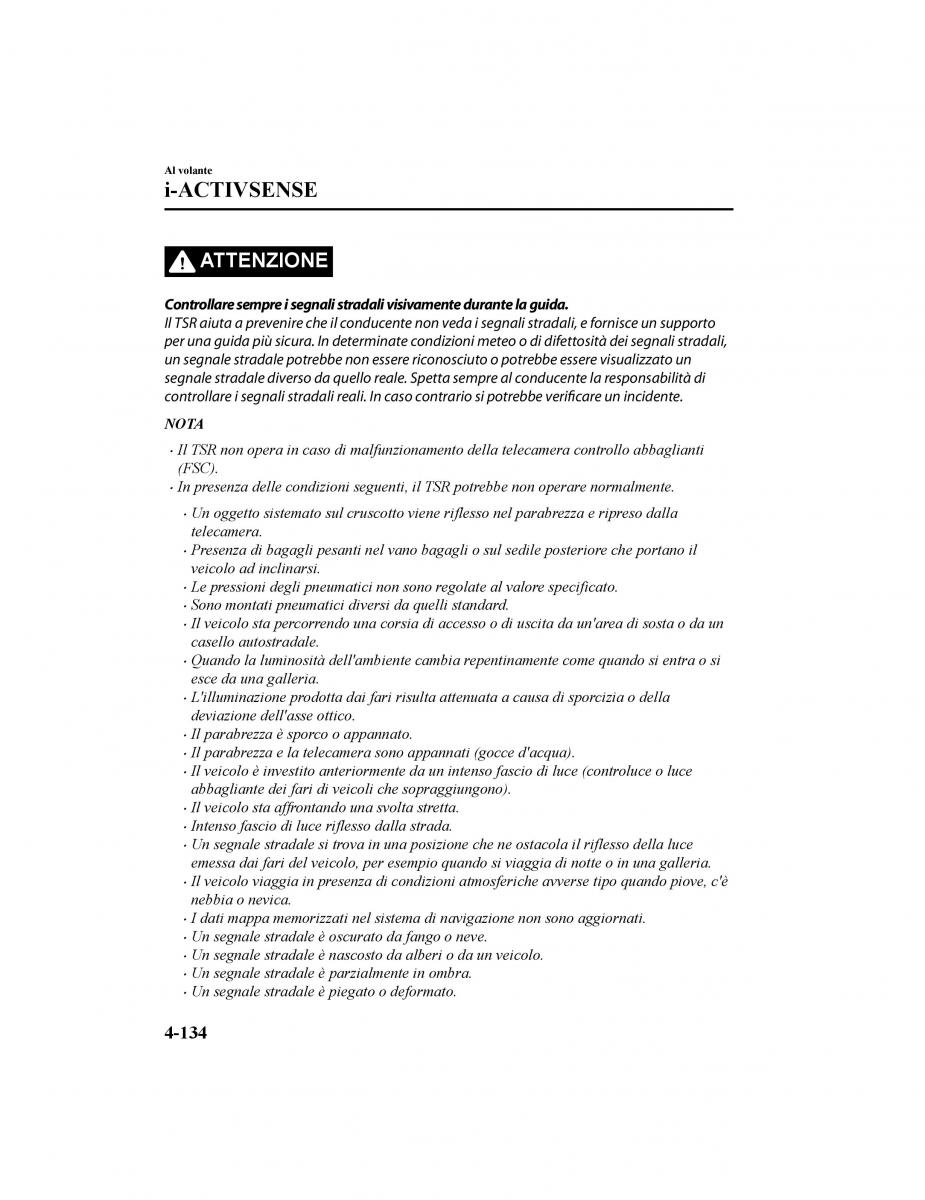 Mazda CX 5 II 2 manuale del proprietario / page 309