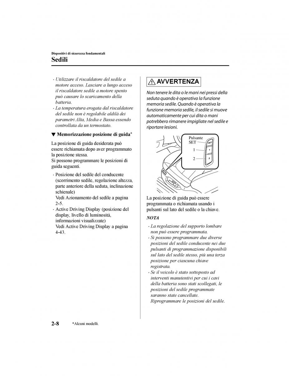 Mazda CX 5 II 2 manuale del proprietario / page 33