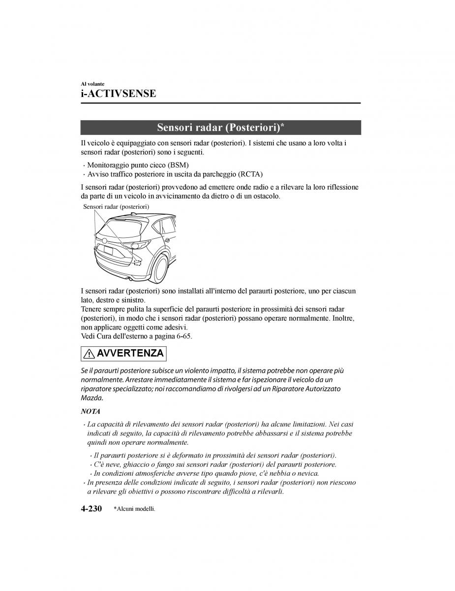 Mazda CX 5 II 2 manuale del proprietario / page 405