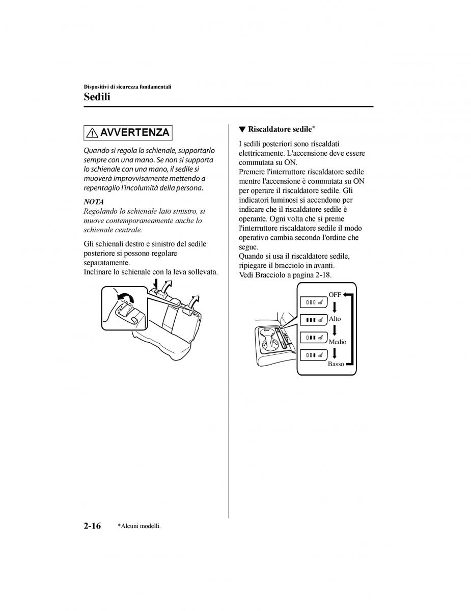 Mazda CX 5 II 2 manuale del proprietario / page 41