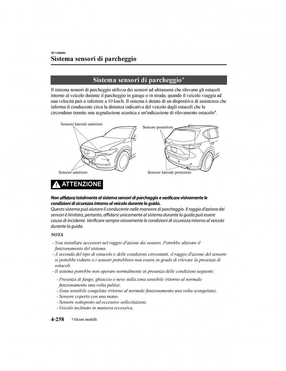 Mazda CX 5 II 2 manuale del proprietario / page 433