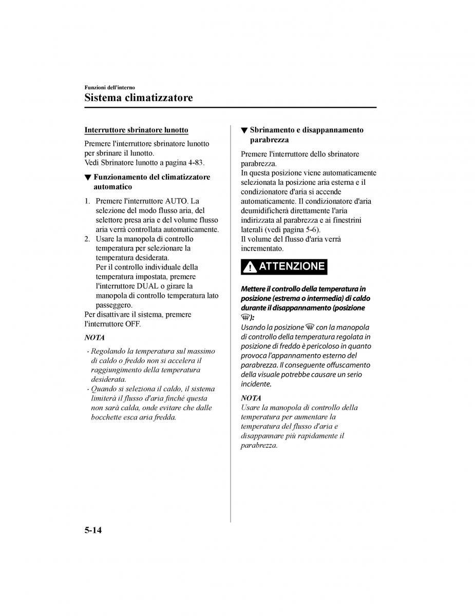 Mazda CX 5 II 2 manuale del proprietario / page 453