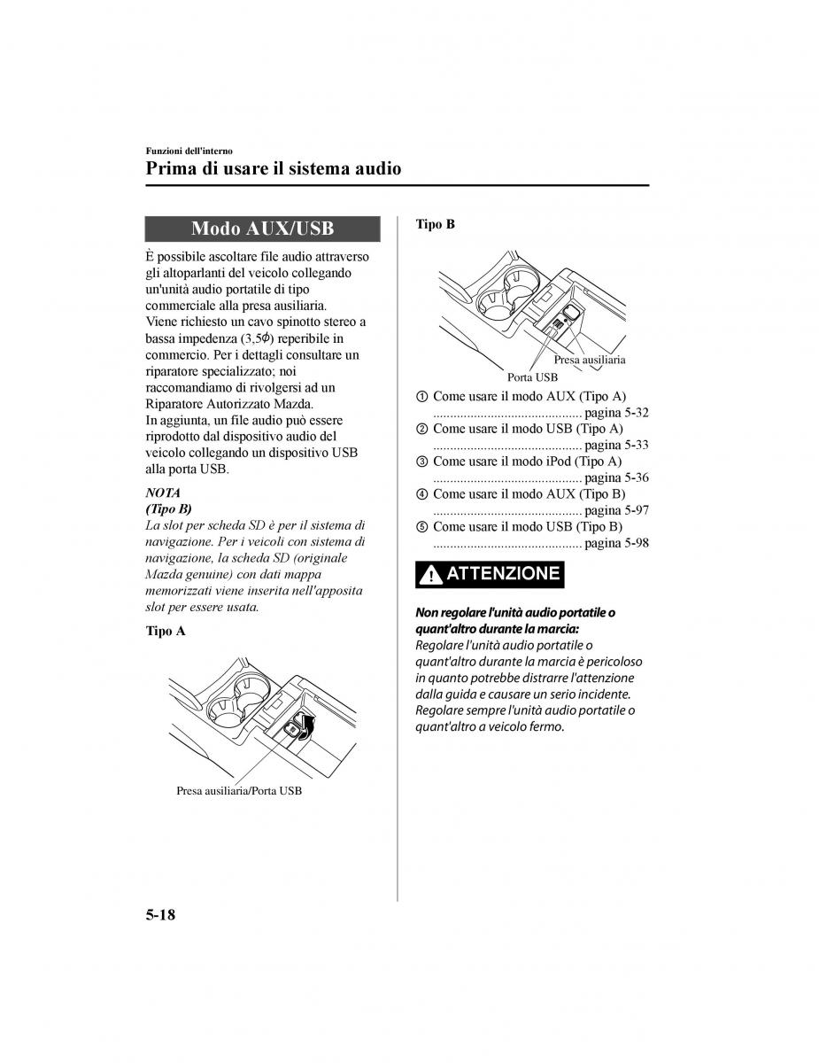 Mazda CX 5 II 2 manuale del proprietario / page 457