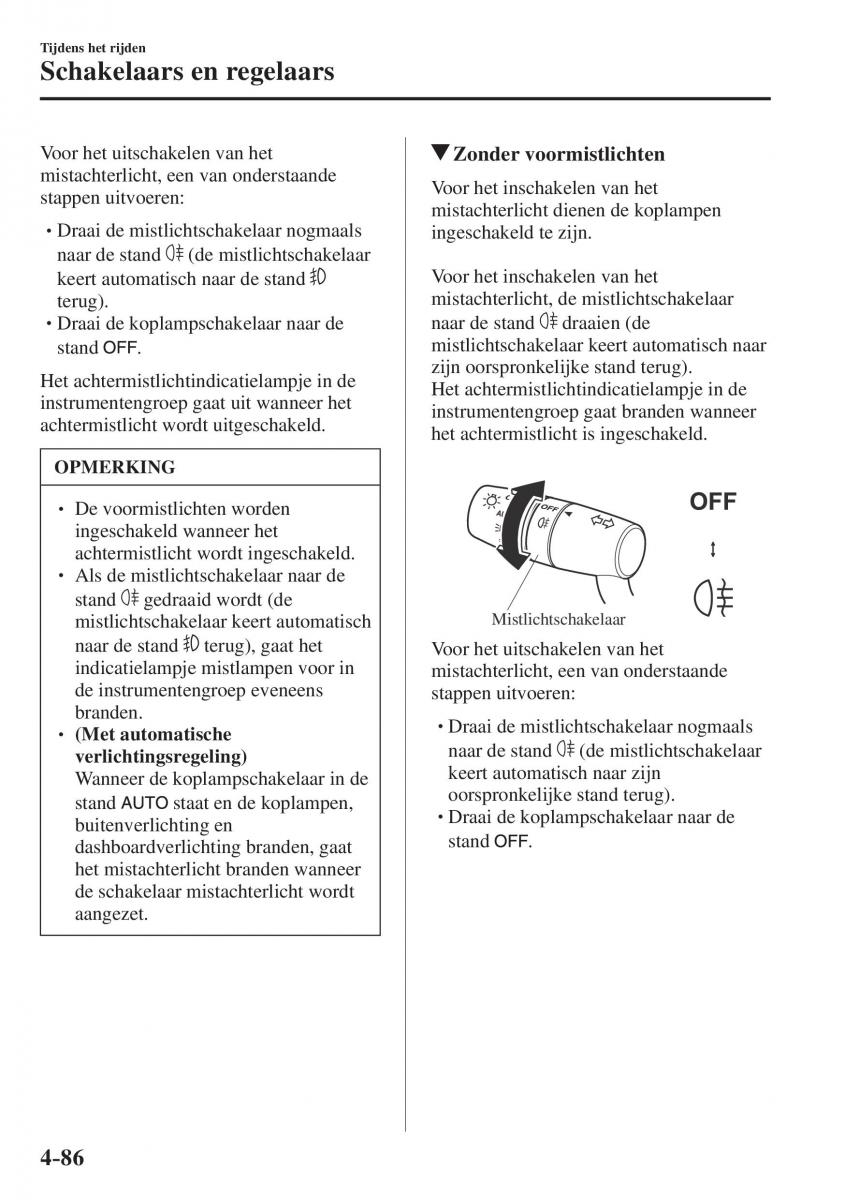 Mazda CX 5 II 2 handleiding / page 274