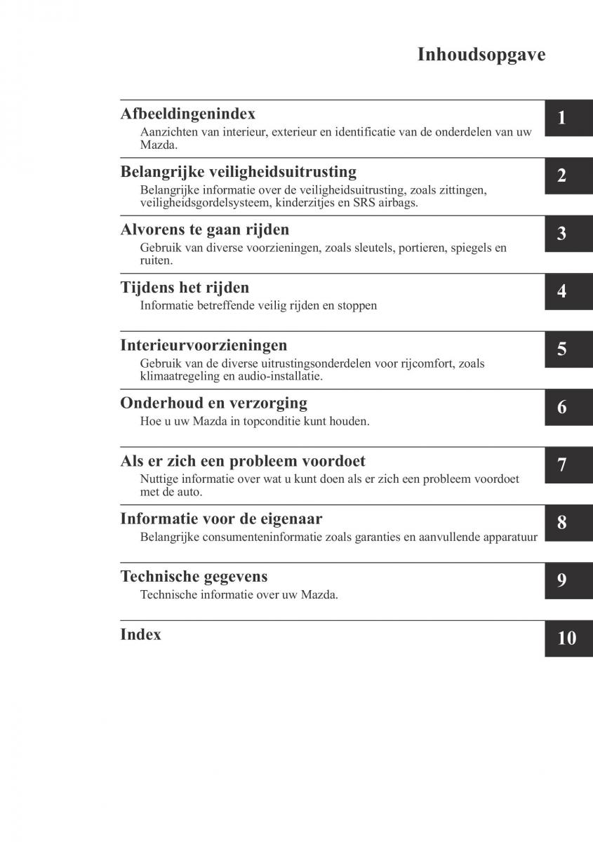 Mazda CX 5 II 2 handleiding / page 5