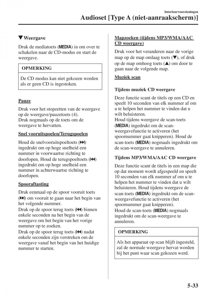 Mazda CX 5 II 2 handleiding / page 509