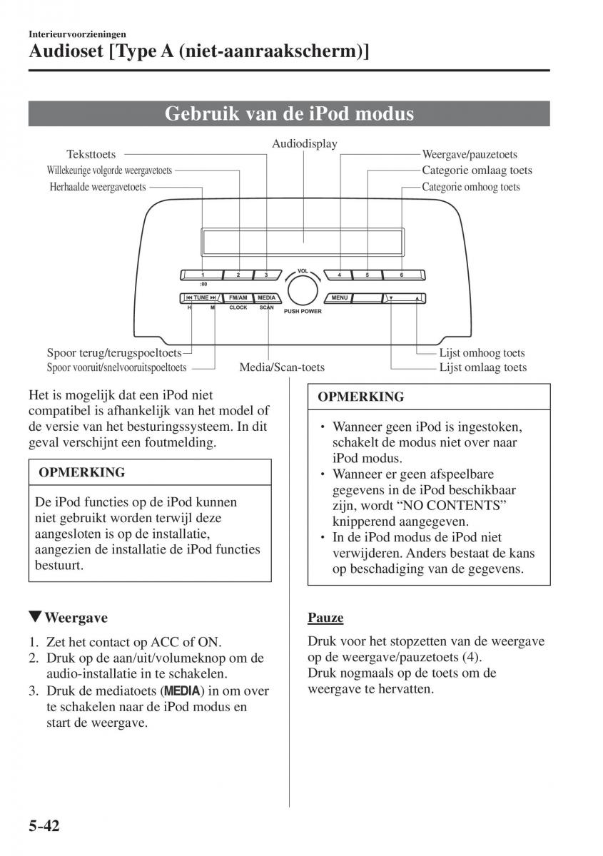 Mazda CX 5 II 2 handleiding / page 518