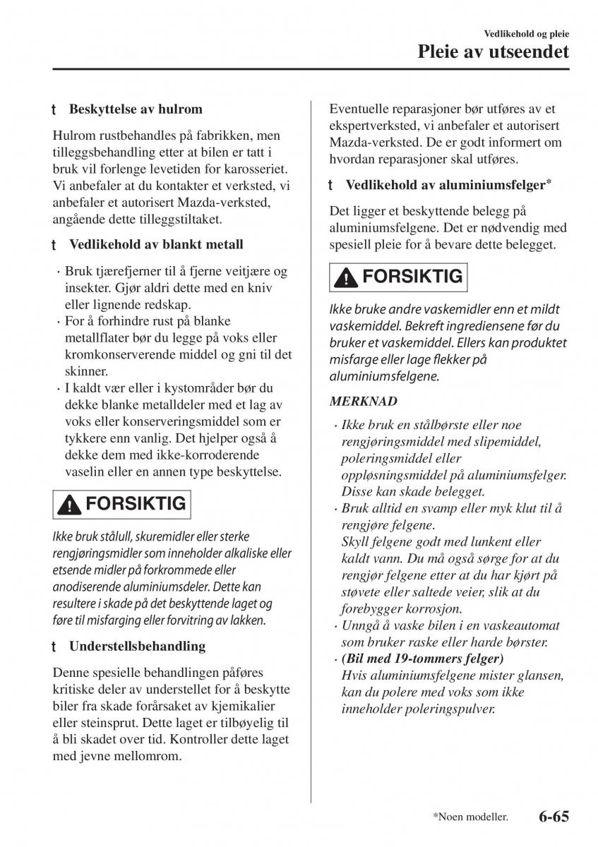 Mazda CX 5 II 2 bruksanvisningen / page 615