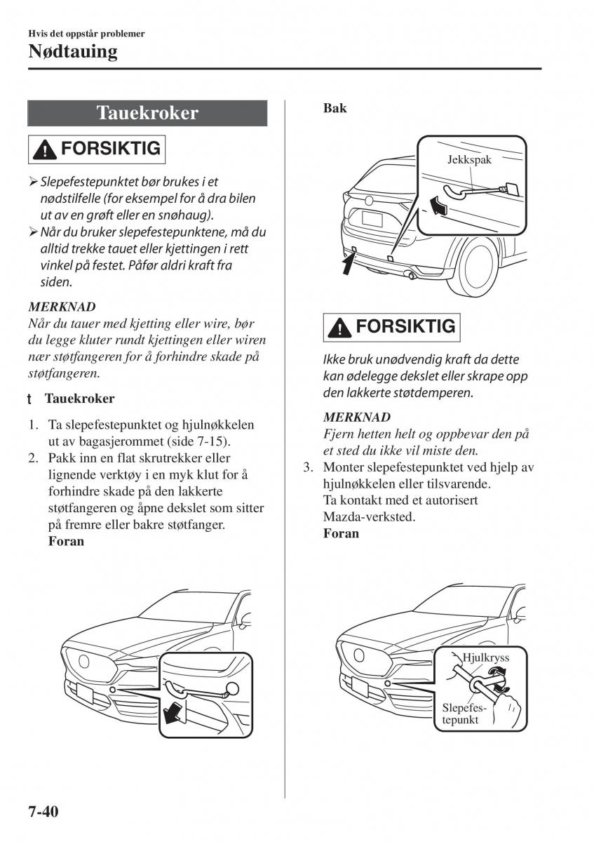 Mazda CX 5 II 2 bruksanvisningen / page 660