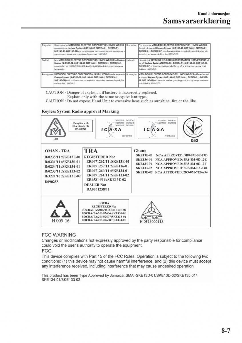 Mazda CX 5 II 2 bruksanvisningen / page 699