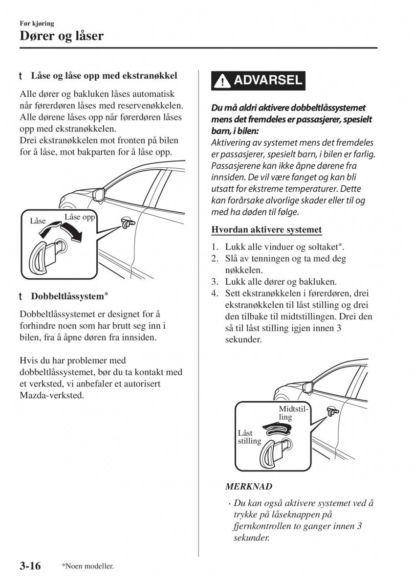 Mazda CX 5 II 2 bruksanvisningen / page 102