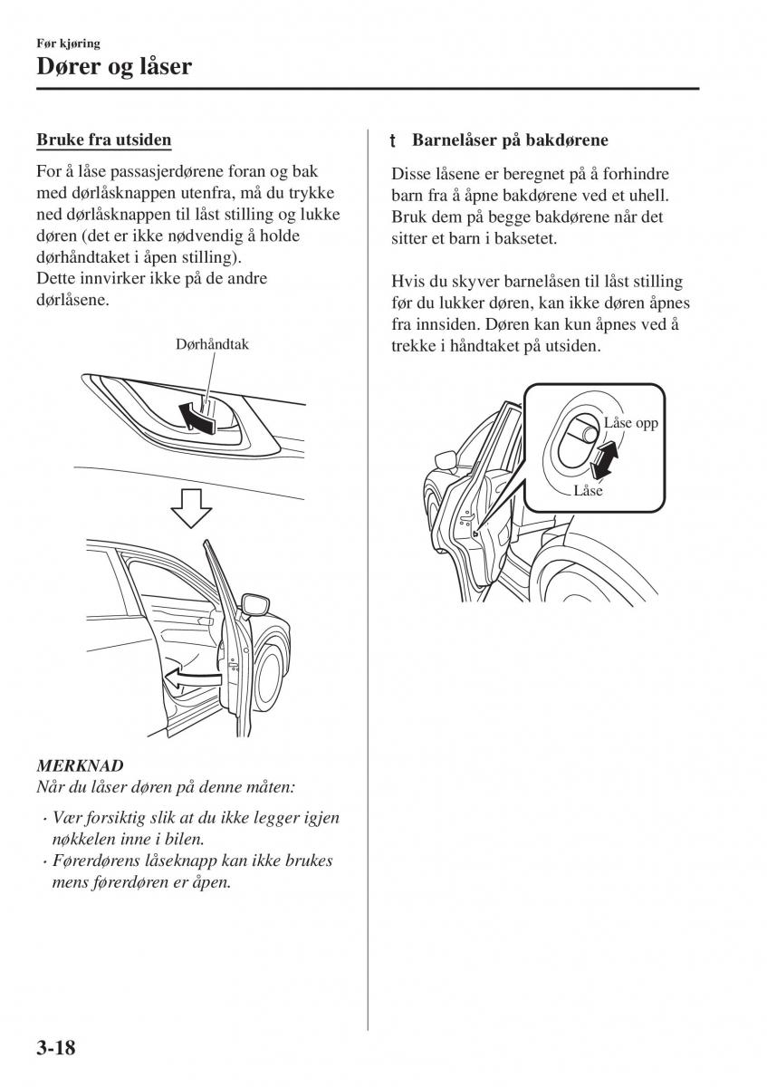 Mazda CX 5 II 2 bruksanvisningen / page 104