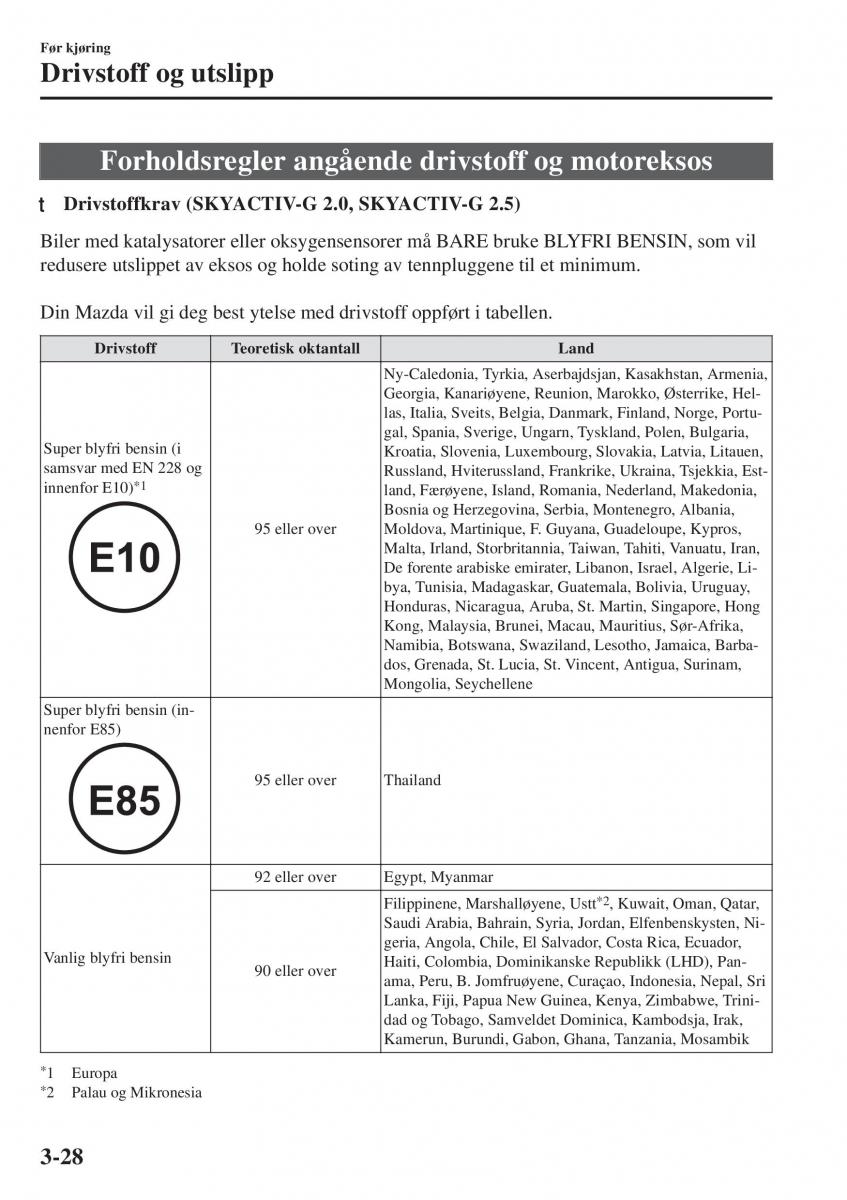 Mazda CX 5 II 2 bruksanvisningen / page 114