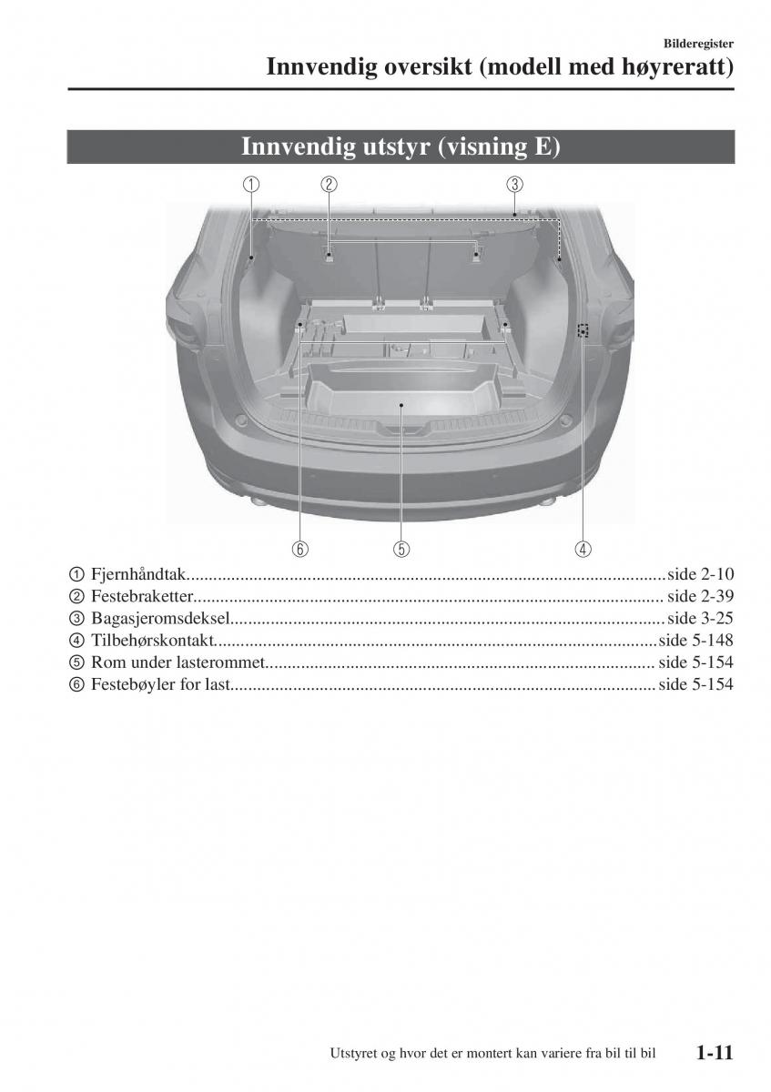 Mazda CX 5 II 2 bruksanvisningen / page 17