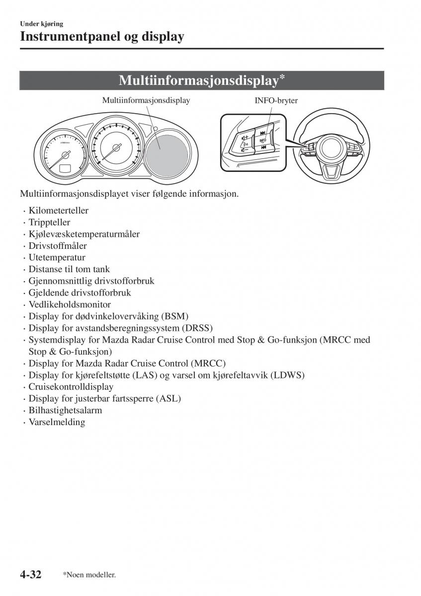 Mazda CX 5 II 2 bruksanvisningen / page 190