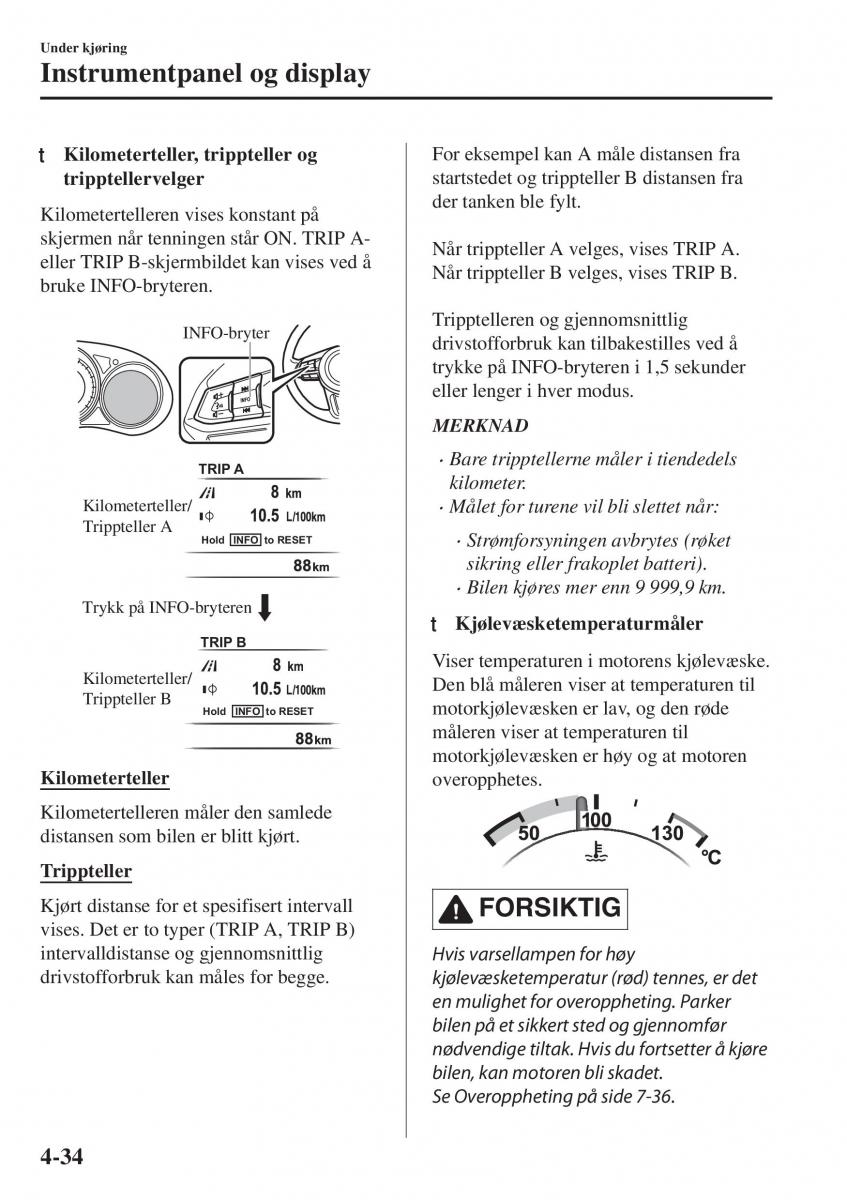 Mazda CX 5 II 2 bruksanvisningen / page 192