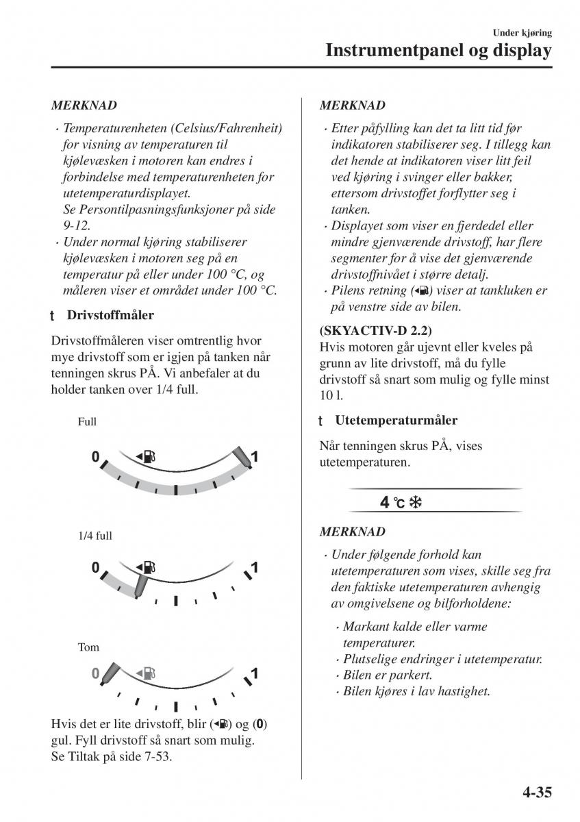 Mazda CX 5 II 2 bruksanvisningen / page 193