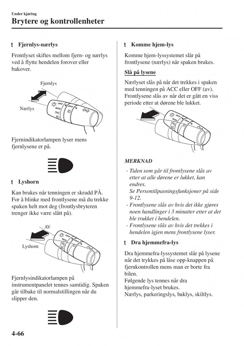 Mazda CX 5 II 2 bruksanvisningen / page 224