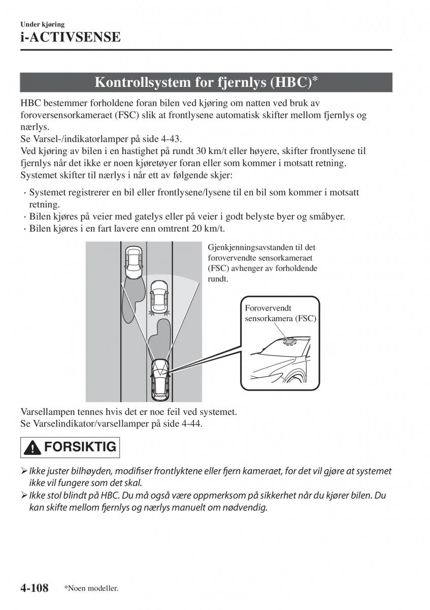 Mazda CX 5 II 2 bruksanvisningen / page 266