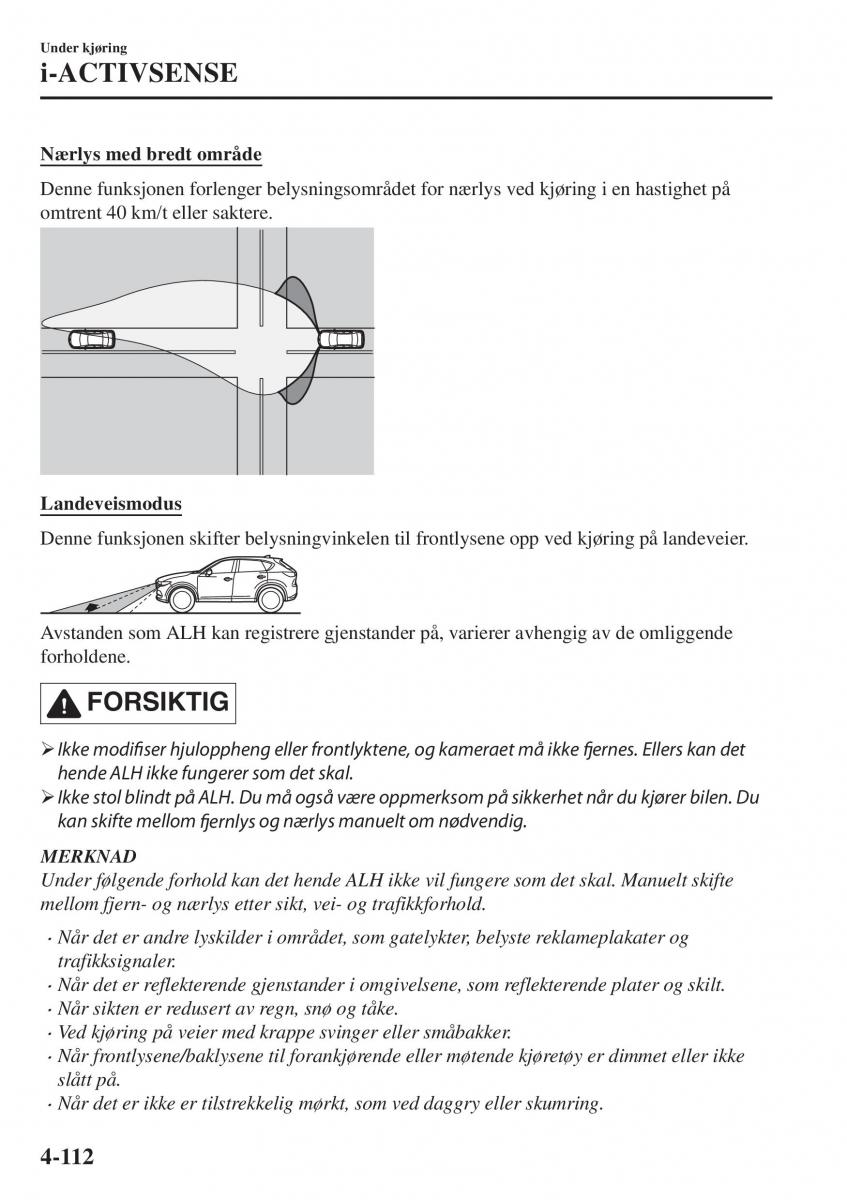 Mazda CX 5 II 2 bruksanvisningen / page 270