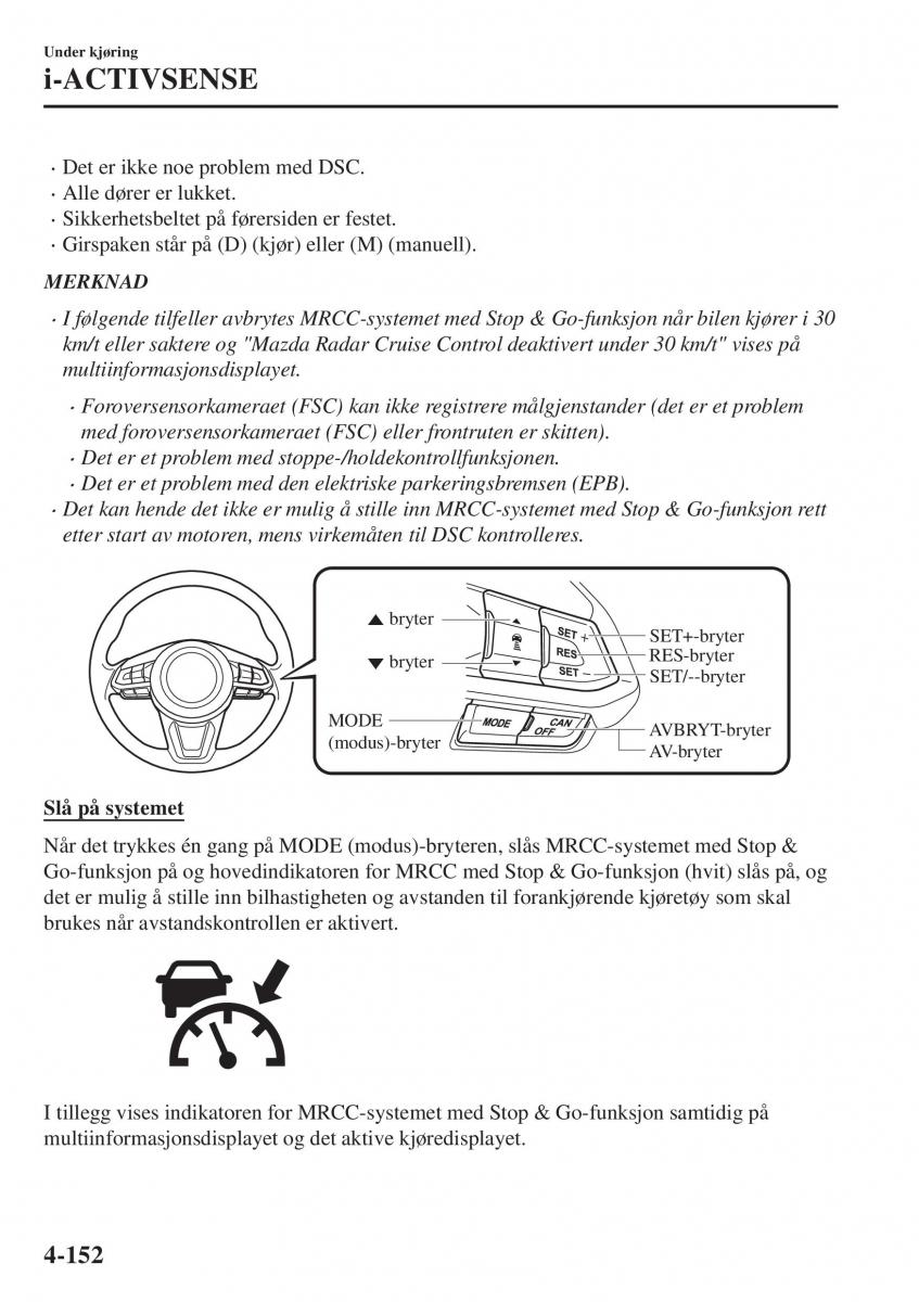 Mazda CX 5 II 2 bruksanvisningen / page 310