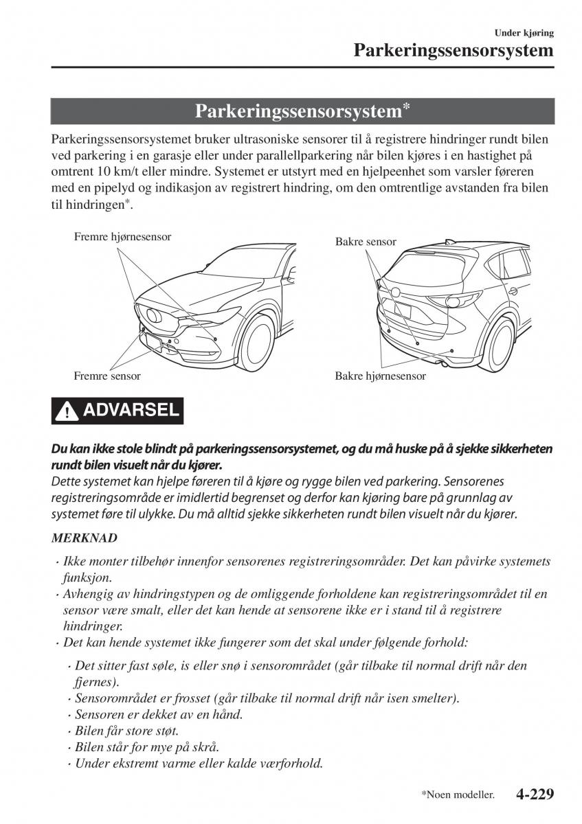 Mazda CX 5 II 2 bruksanvisningen / page 387