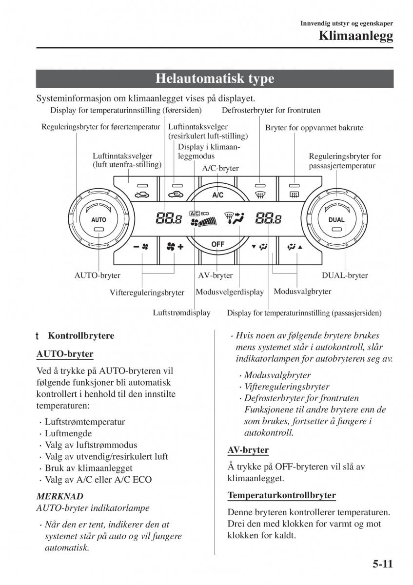 Mazda CX 5 II 2 bruksanvisningen / page 405