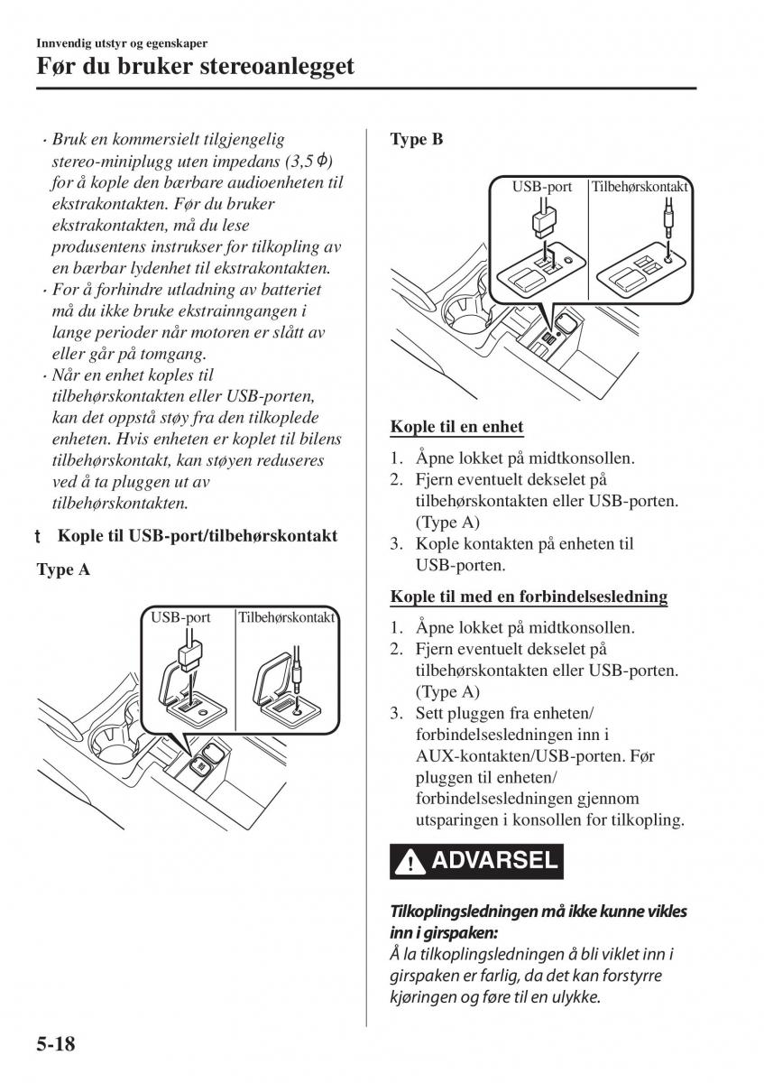 Mazda CX 5 II 2 bruksanvisningen / page 412